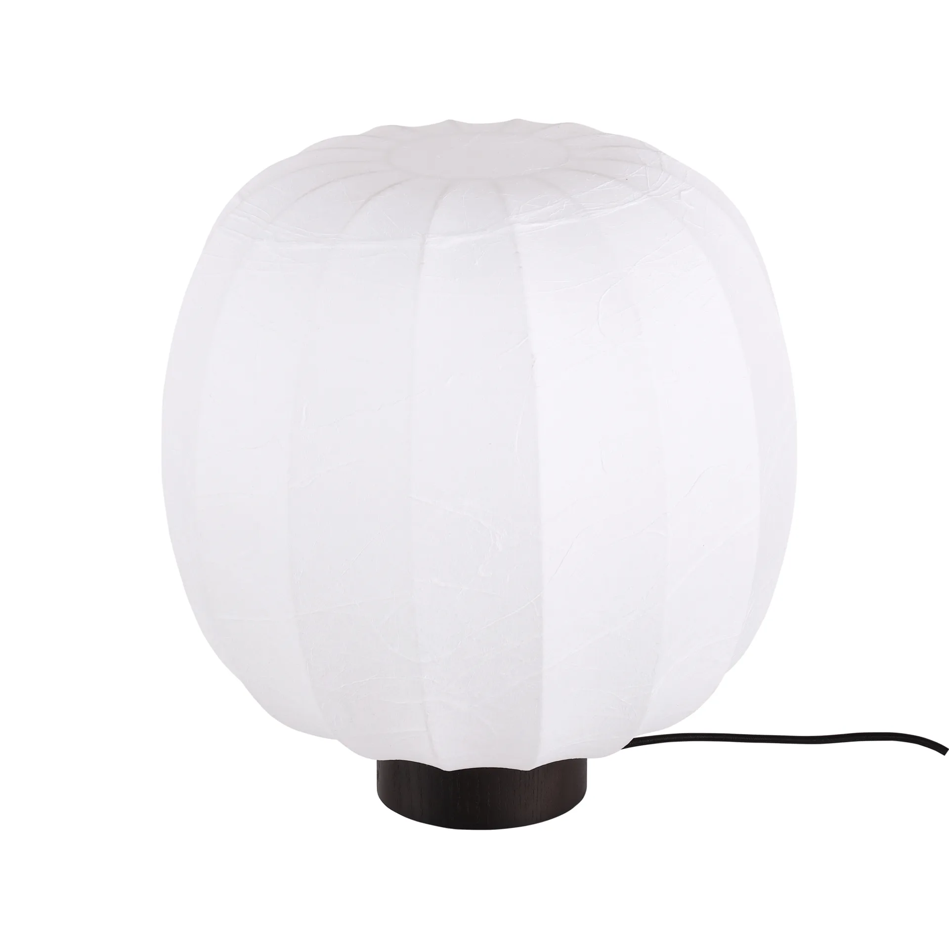 Lampe de table Lunari, White-Dark ash, Ø30x32 cm Watt & Veke