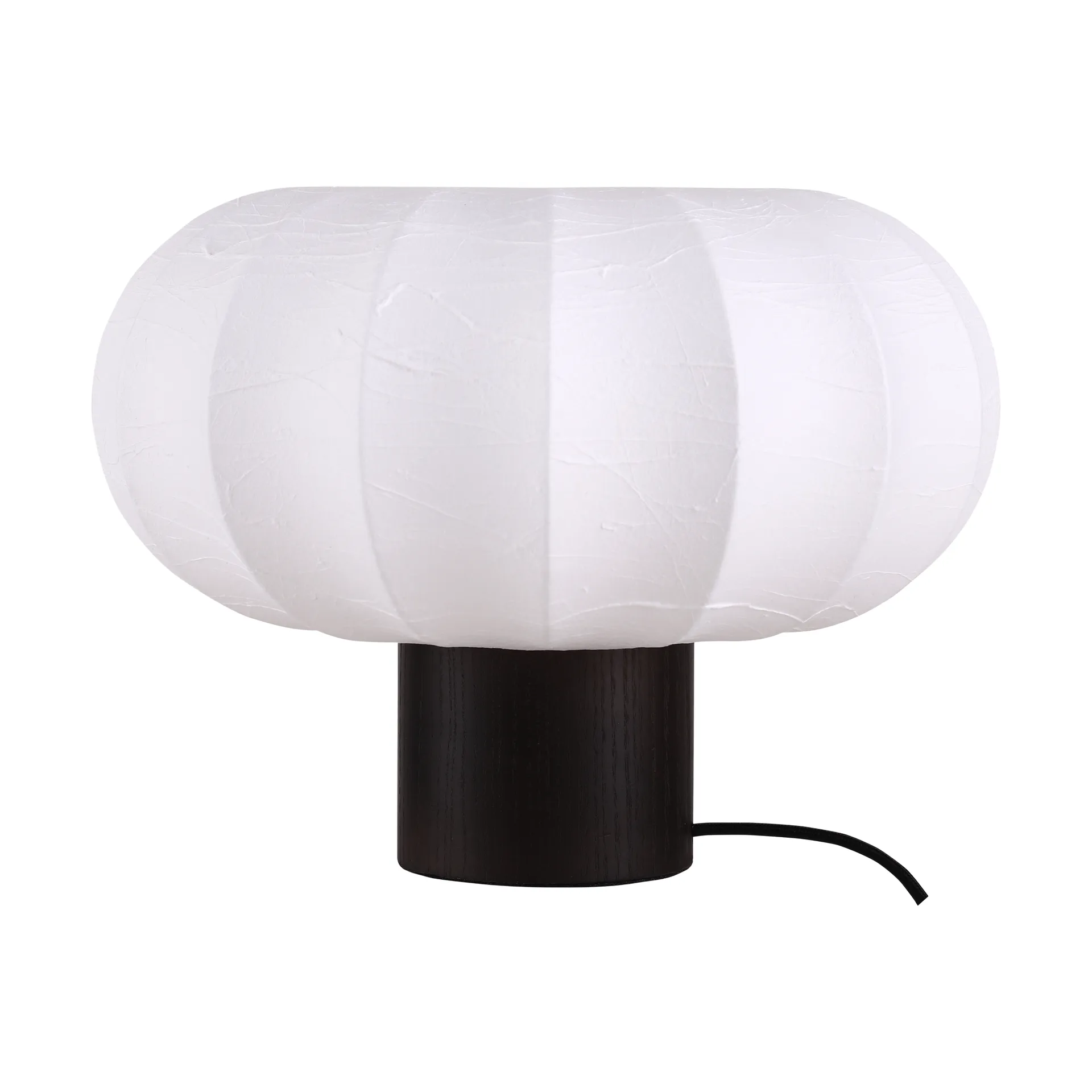 Lampe de table Lunari, White-Dark ash, Ø32x24 cm Watt & Veke