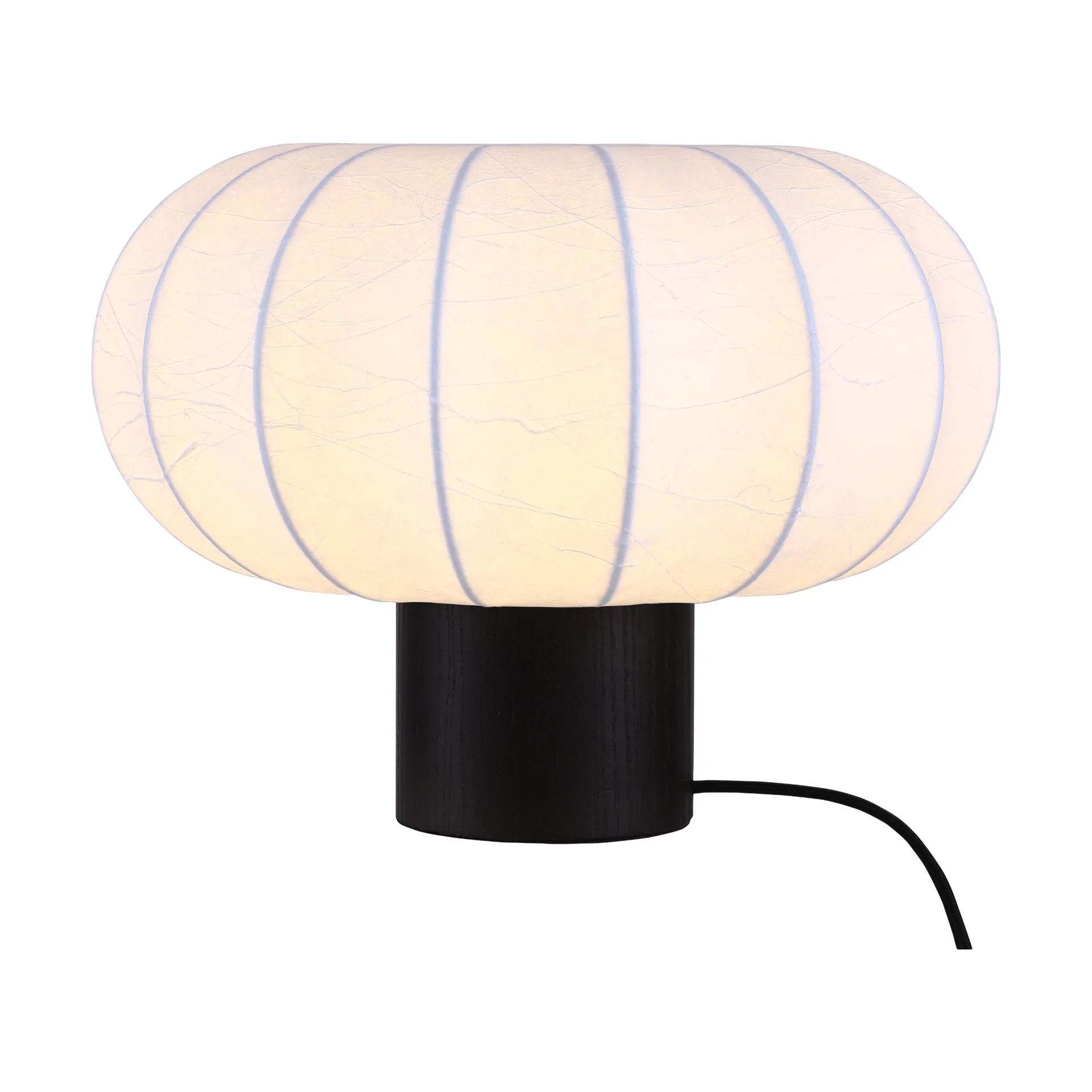 Lampe de table Lunari, White-Dark ash, Ø32x24 cm Watt & Veke