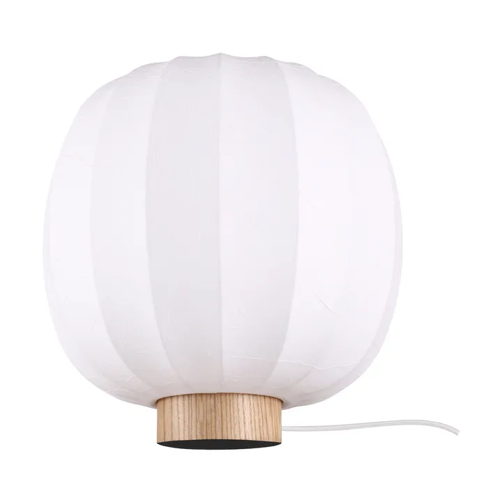 Lampe de table Lunari - White-Natural ash, Ø30x32 cm - Watt & Veke