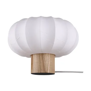 Lampe de table Lunari - White-Natural ash, Ø32x24cm - Watt & Veke