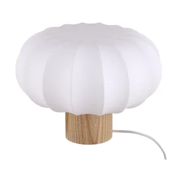 Lampe de table Lunari - White-Natural ash, Ø32x24cm - Watt & Veke