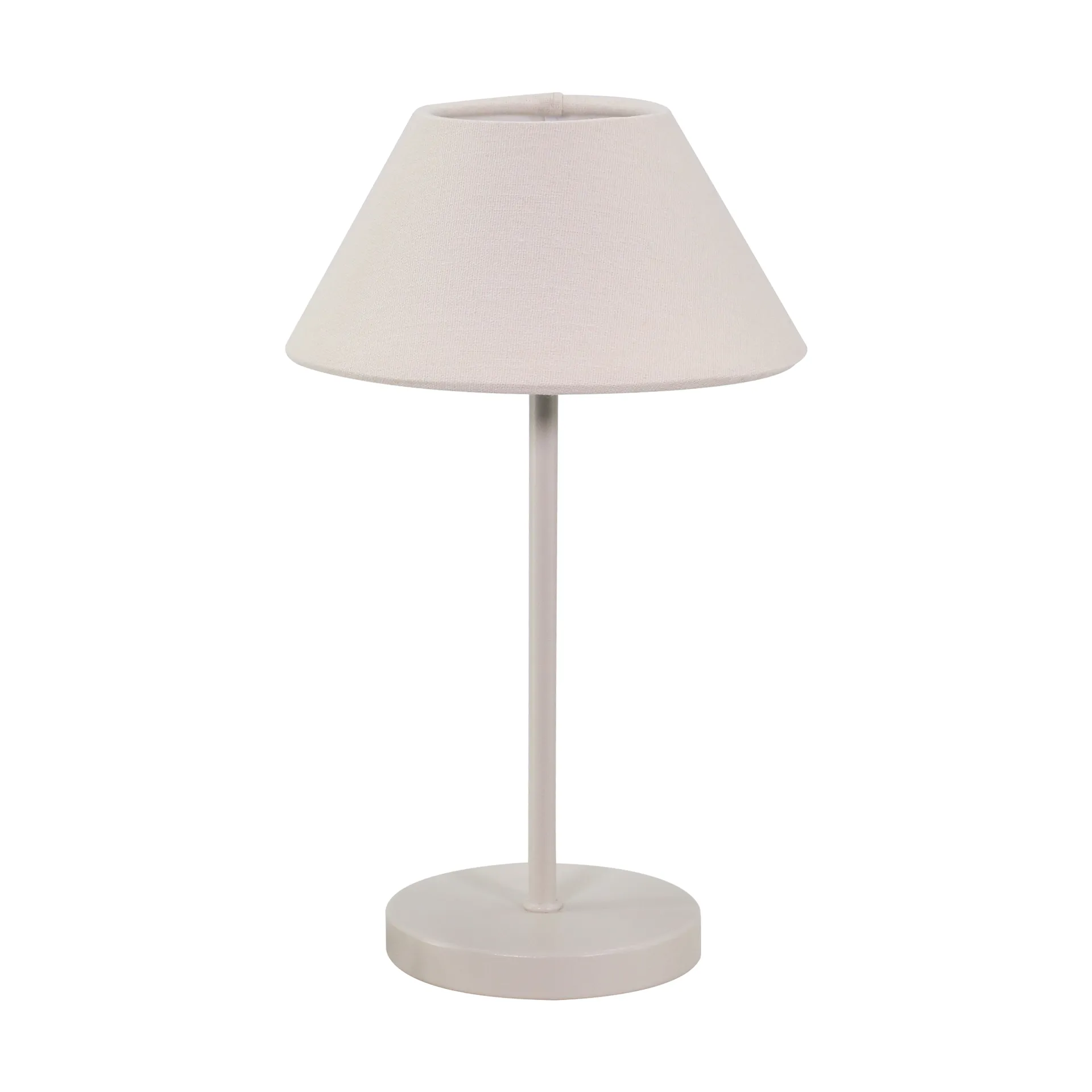 Lampe de table portable Teya, Offwhite, Ø15x26 cm Watt & Veke