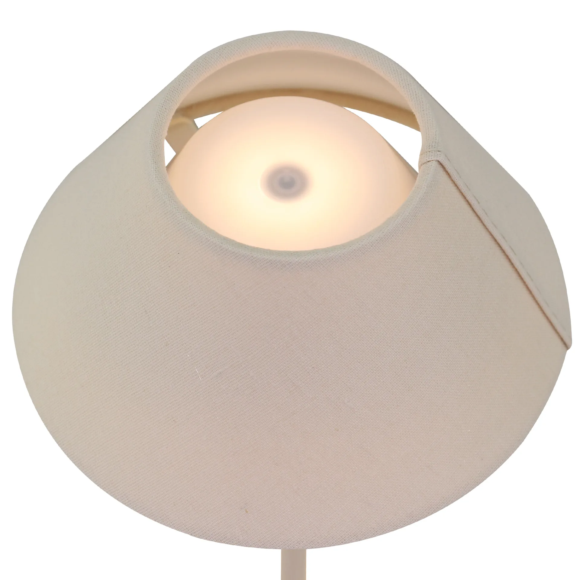 Lampe de table portable Teya, Offwhite, Ø15x26 cm Watt & Veke