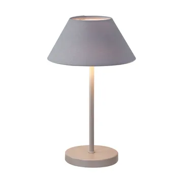 Lampe de table portable Teya - Warm grey, Ø15x26 cm - Watt & Veke