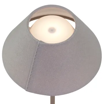 Lampe de table portable Teya - Warm grey, Ø15x26 cm - Watt & Veke