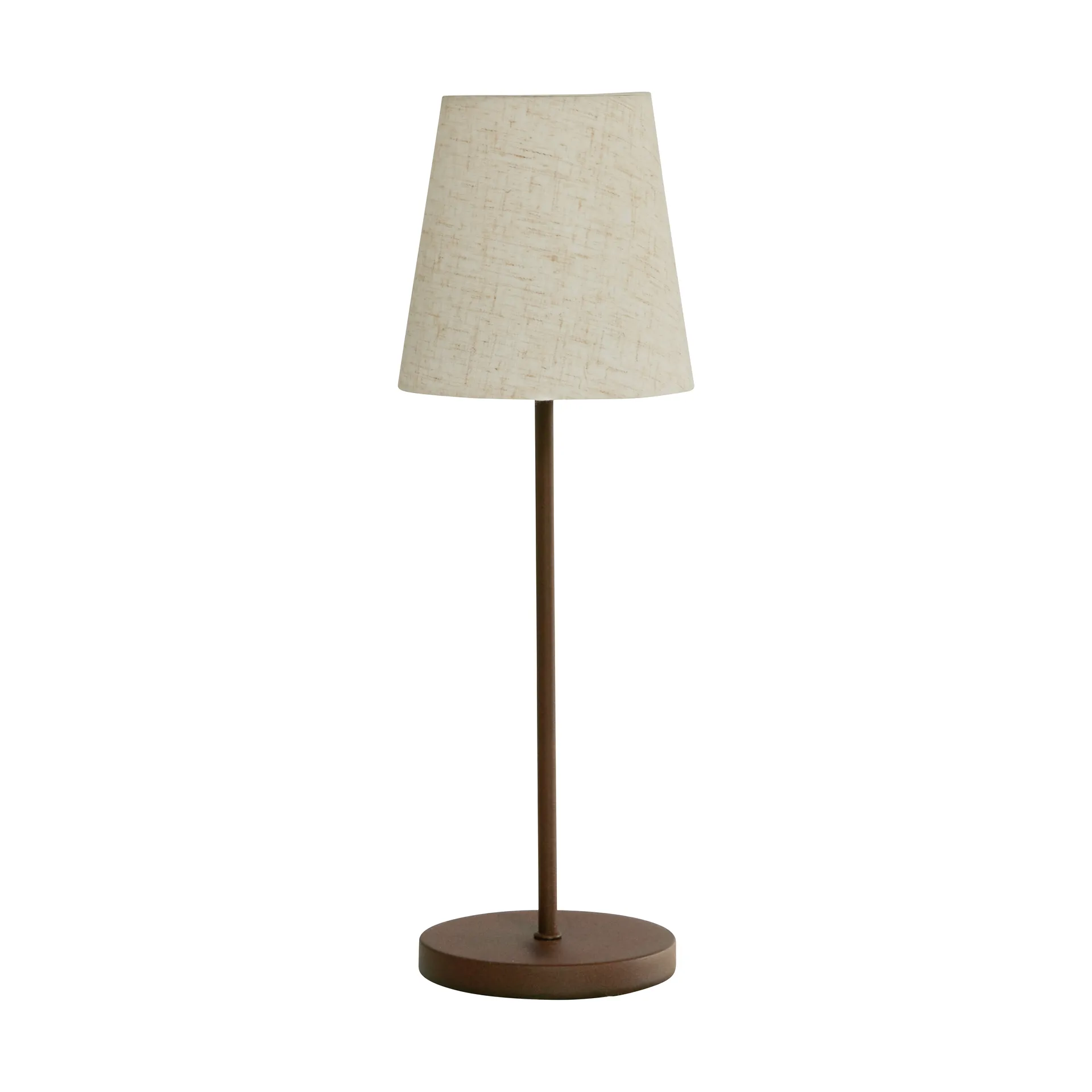 Lampe de table portable Tyra table Ø14 cm, Coffee Watt & Veke