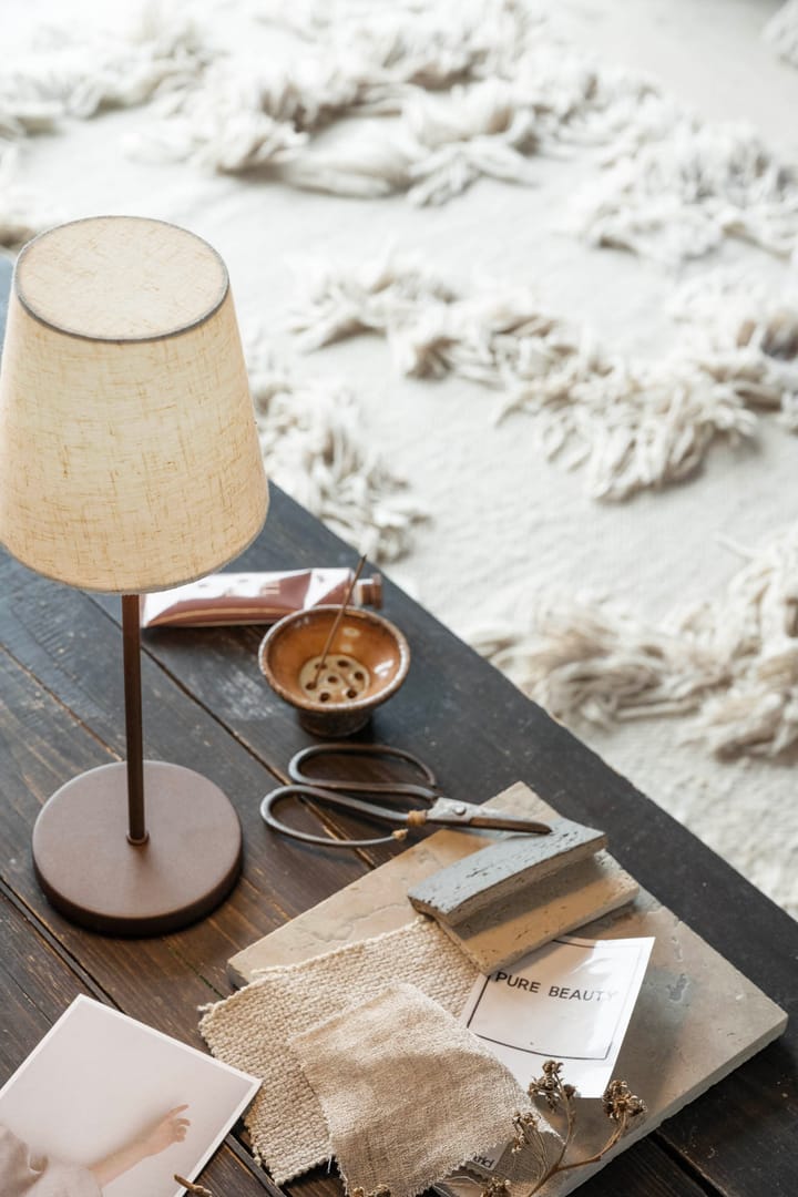 Lampe de table portable Tyra table Ø14 cm, Coffee Watt & Veke