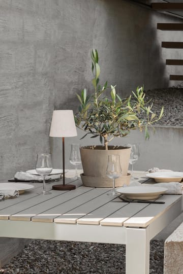 Lampe de table portable Tyra table Ø14 cm - Coffee - Watt & Veke