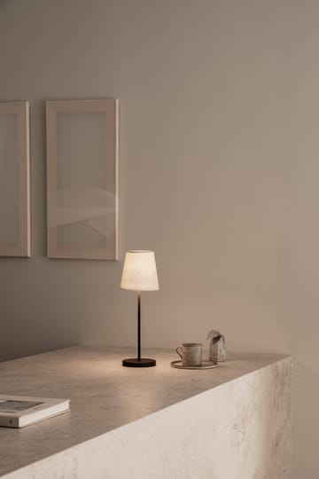 Lampe de table portable Tyra table Ø14 cm - Coffee - Watt & Veke
