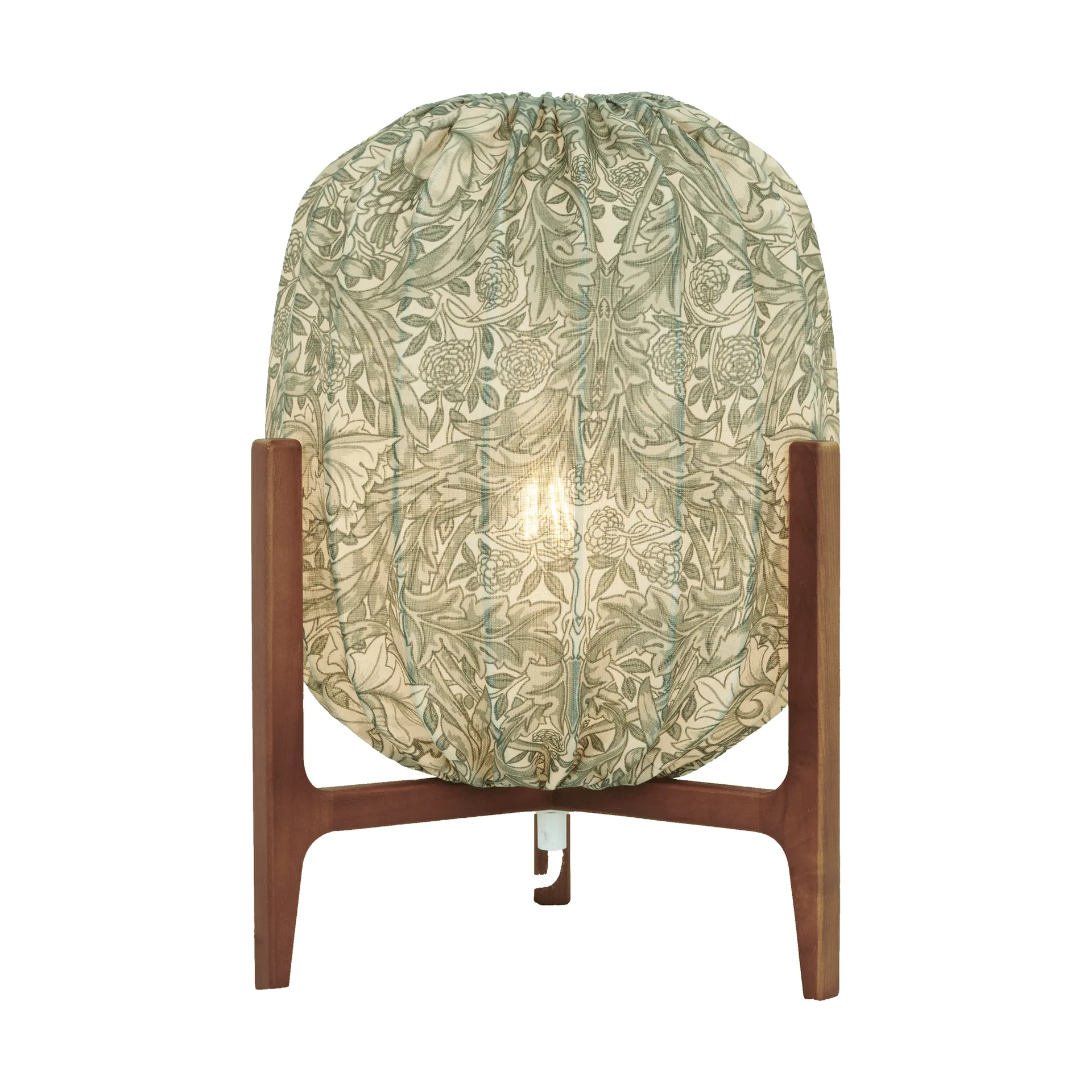 Lampe de table Prisma, Dark ash-African marigold green, Ø27x42 cm Watt & Veke