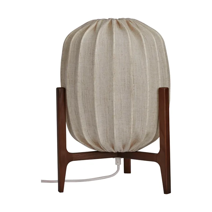 Lampe de table Prisma - Dark ash-natural, Ø27x42 cm - Watt & Veke