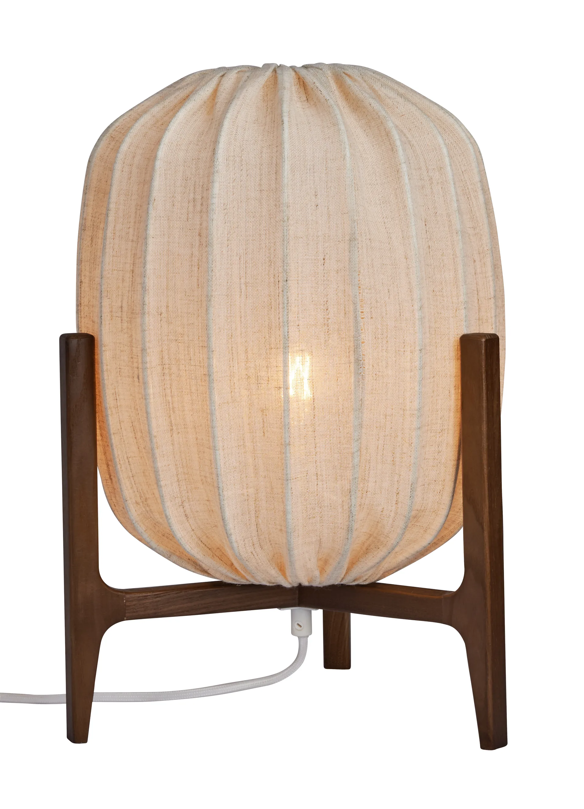 Lampe de table Prisma, Dark ash-natural Watt & Veke