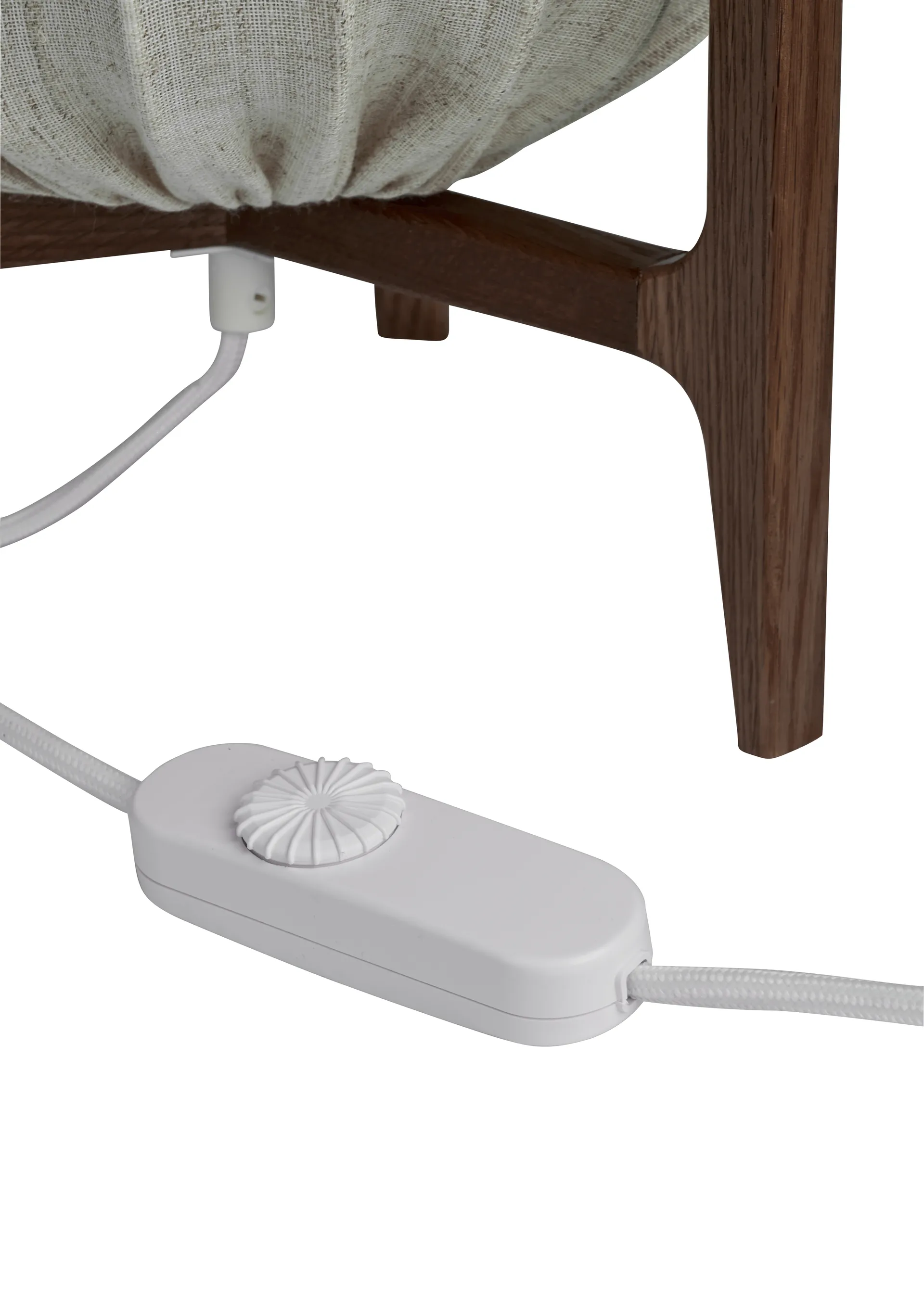 Lampe de table Prisma, Dark ash-natural Watt & Veke