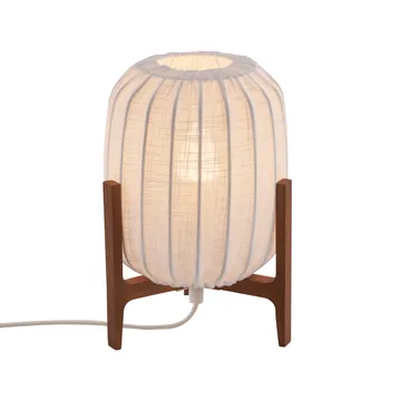 Lampe de table Prisma - Dark ash-White, Mini Ø16x24,3 cm - Watt & Veke