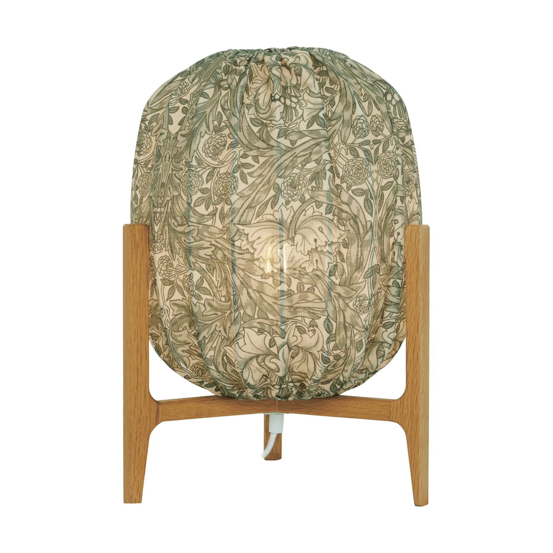 Lampe de table Prisma, Oak-African marigold green, Ø27x42 cm Watt & Veke