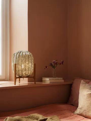 Lampe de table Prisma - Oak-African marigold green, Ø27x42 cm - Watt & Veke