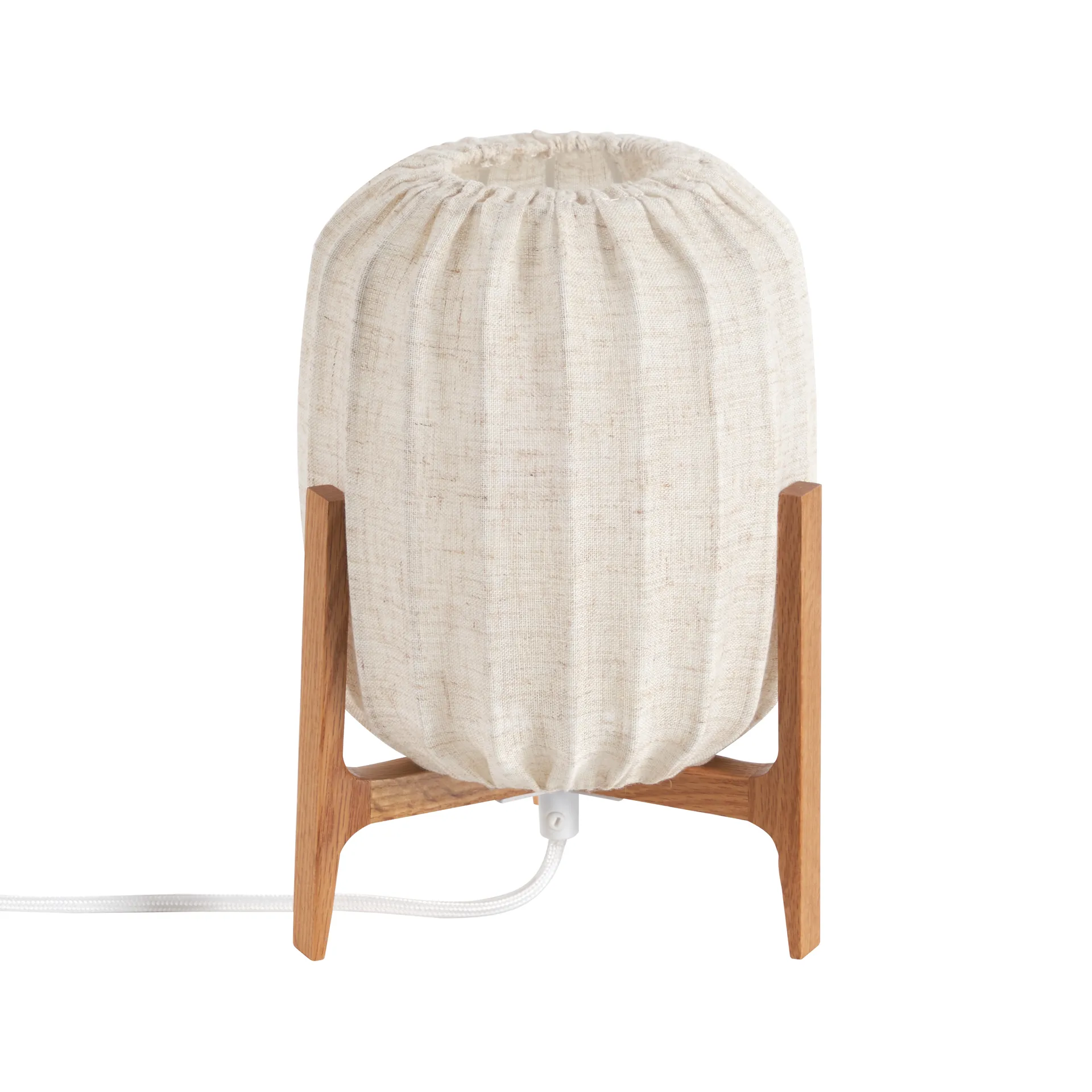 Lampe de table Prisma, Oak-Natural, Mini Ø16x24,3 cm Watt & Veke