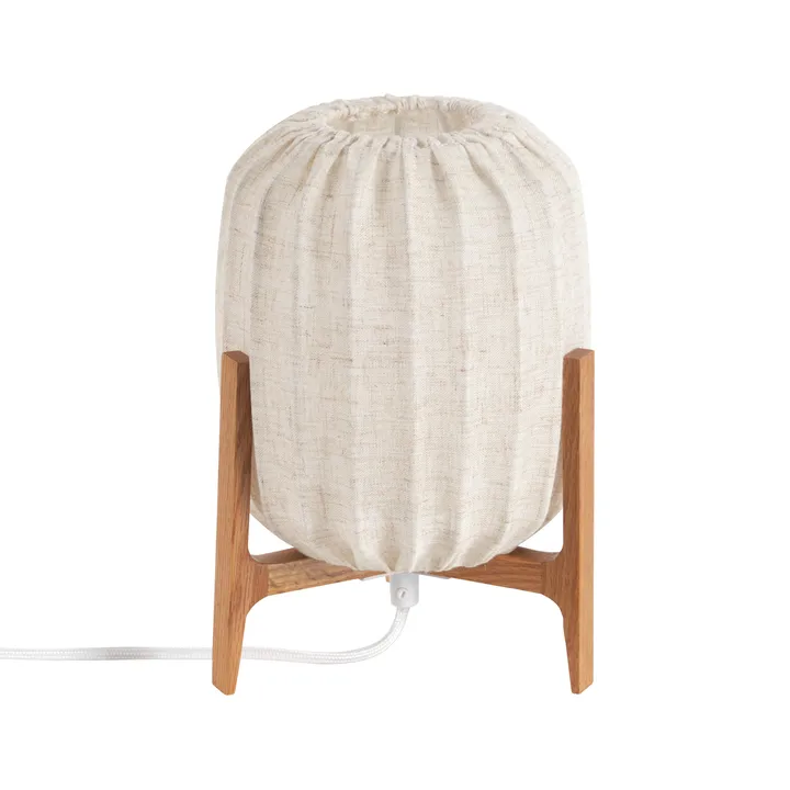 Lampe de table Prisma - Oak-Natural, Mini Ø16x24,3 cm - Watt & Veke