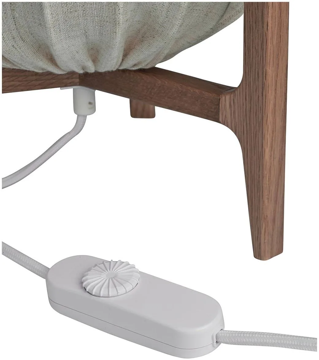 Lampe de table Prisma, Oak-Natural, Mini Ø16x24,3 cm Watt & Veke