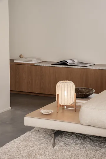 Lampe de table Prisma - Oak-Natural, Mini Ø16x24,3 cm - Watt & Veke