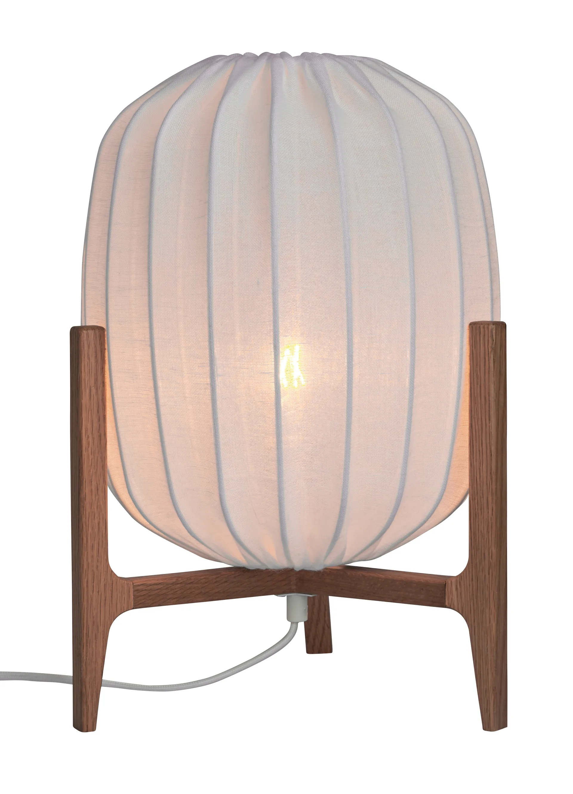 Lampe de table Prisma, Oak-white, Ø27x42 cm Watt & Veke