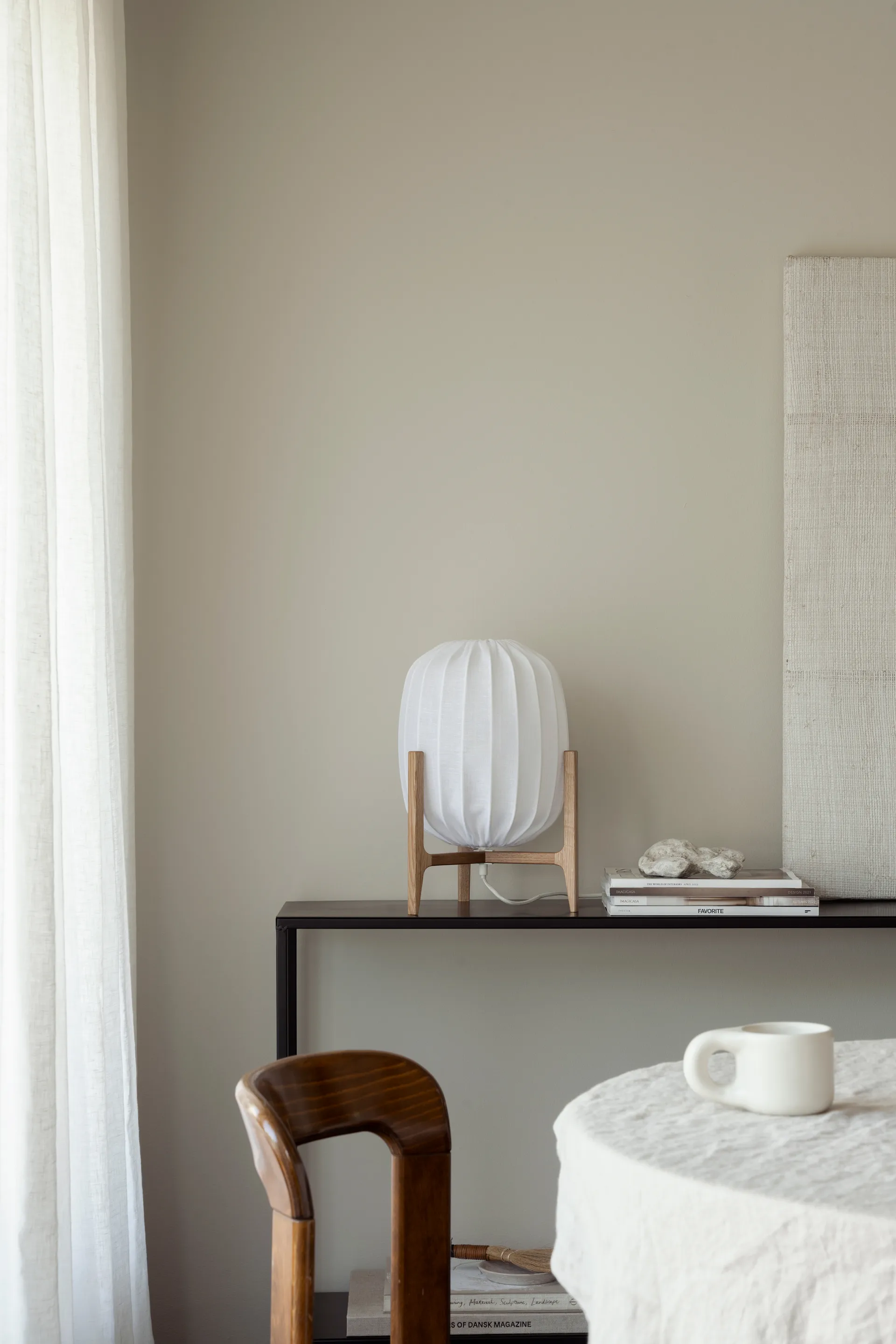 Lampe de table Prisma, Oak-white Watt & Veke