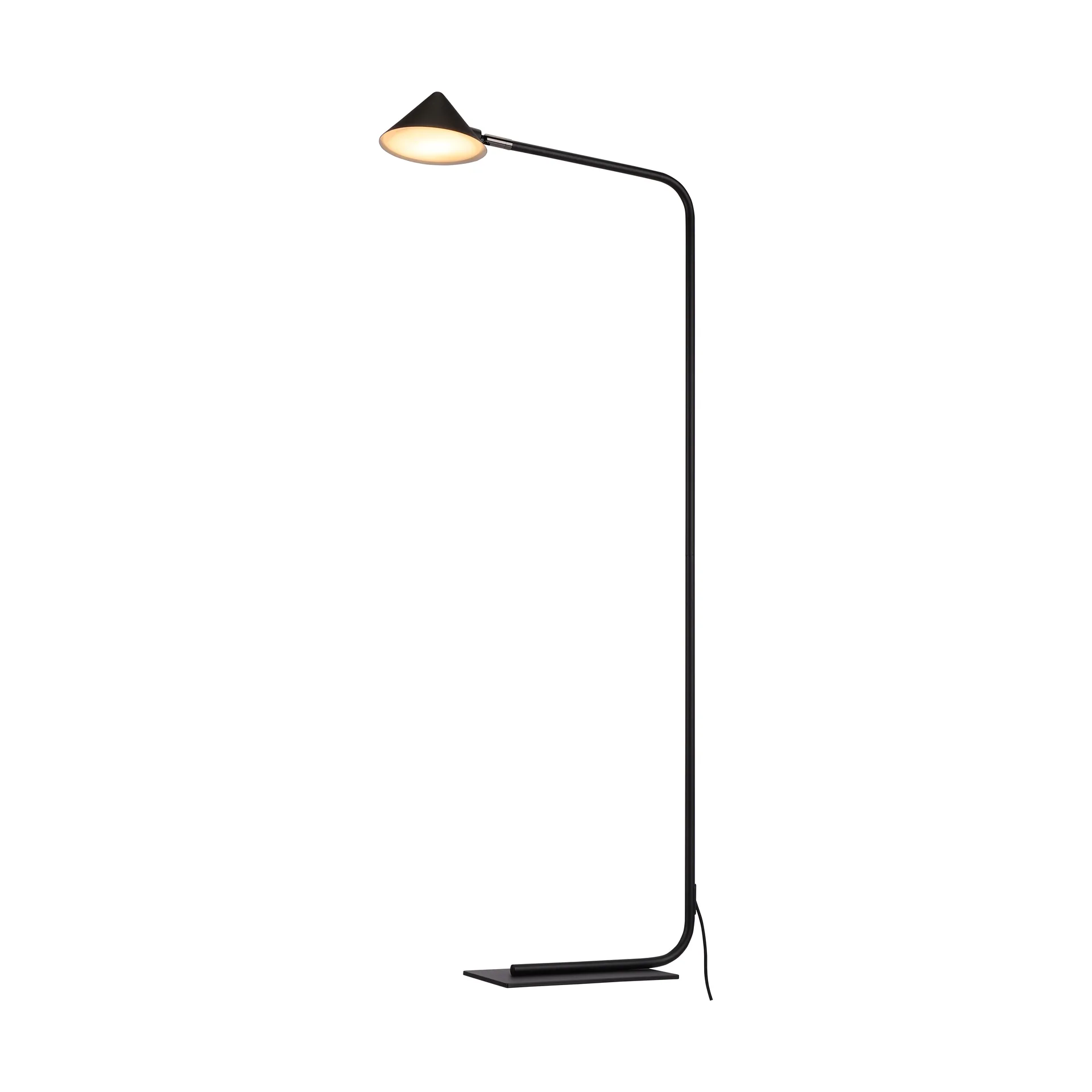 Lampe sur pied Kuro, Black, Ø14x120 cm Watt & Veke