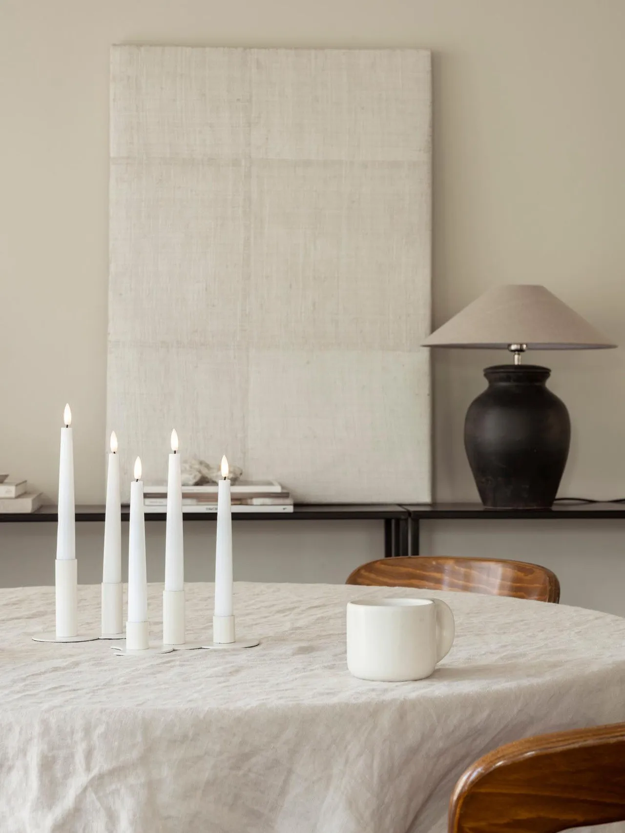 Lot de 2 W&V LED Candle, 20,5 cm Watt & Veke