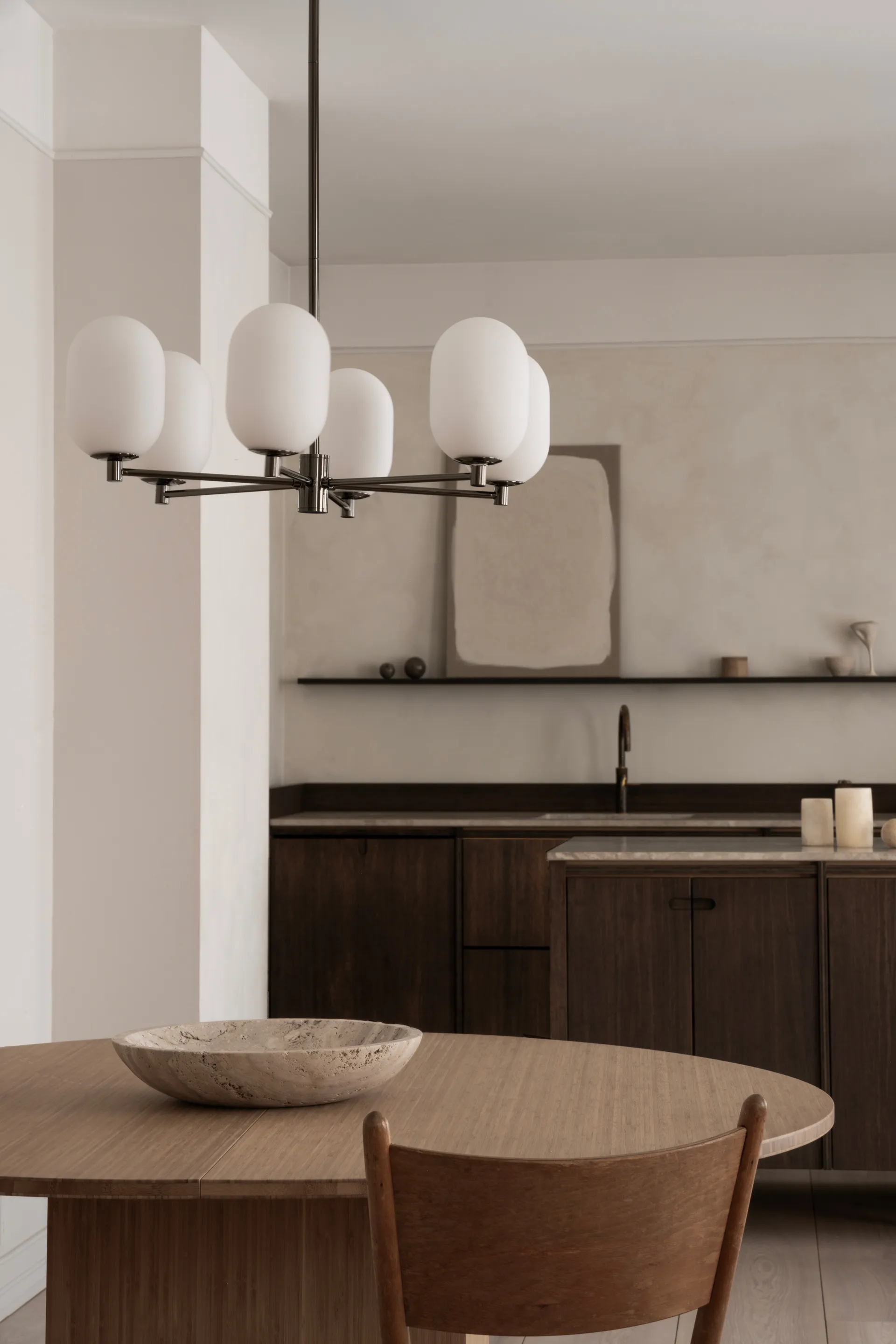 Lustre Noor Ø65 cm, White Watt & Veke