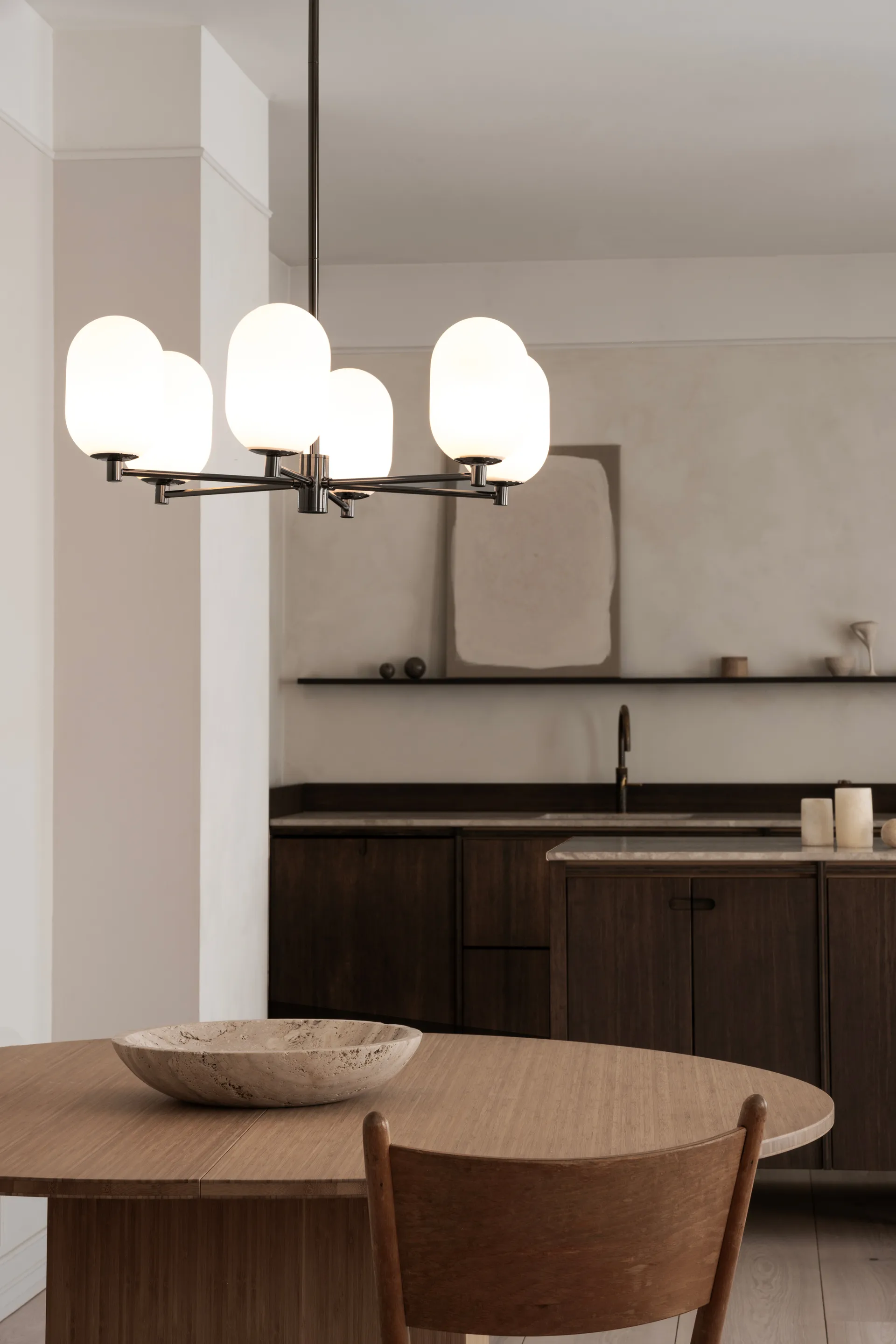 Lustre Noor Ø65 cm, White Watt & Veke