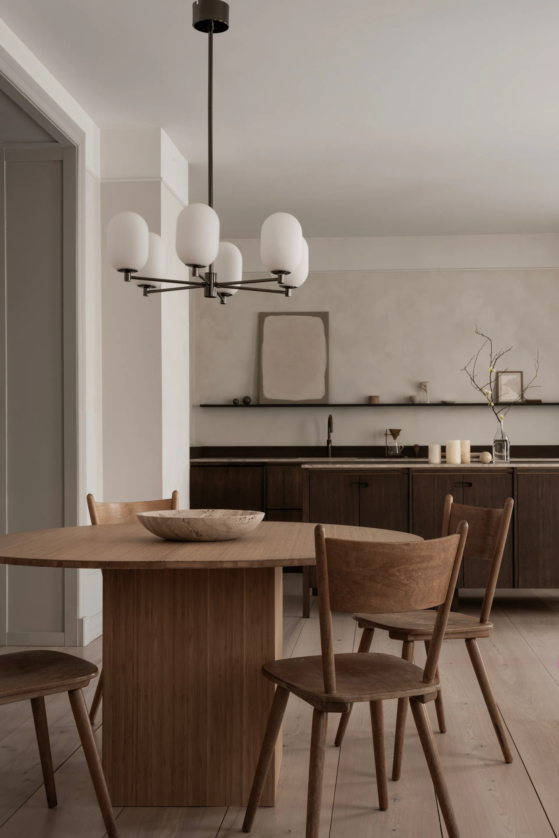 Lustre Noor Ø65 cm, White Watt & Veke