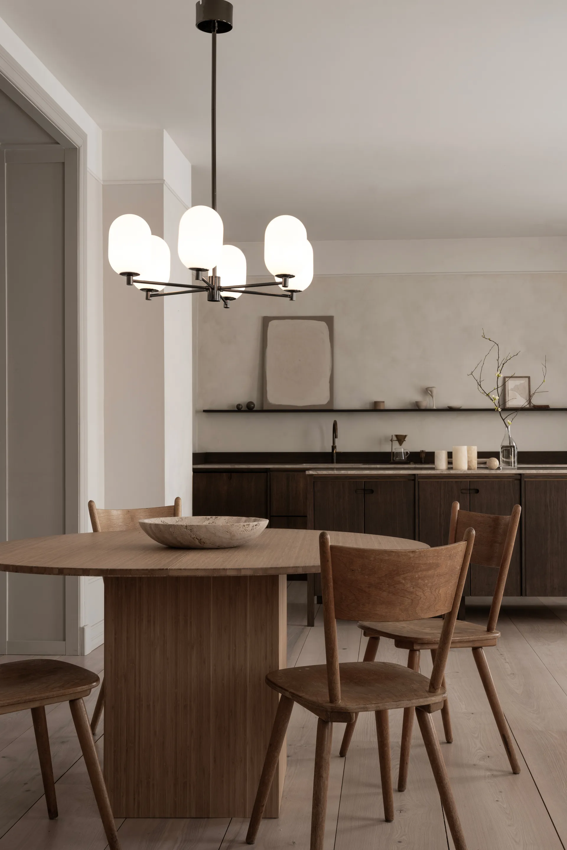 Lustre Noor Ø65 cm, White Watt & Veke