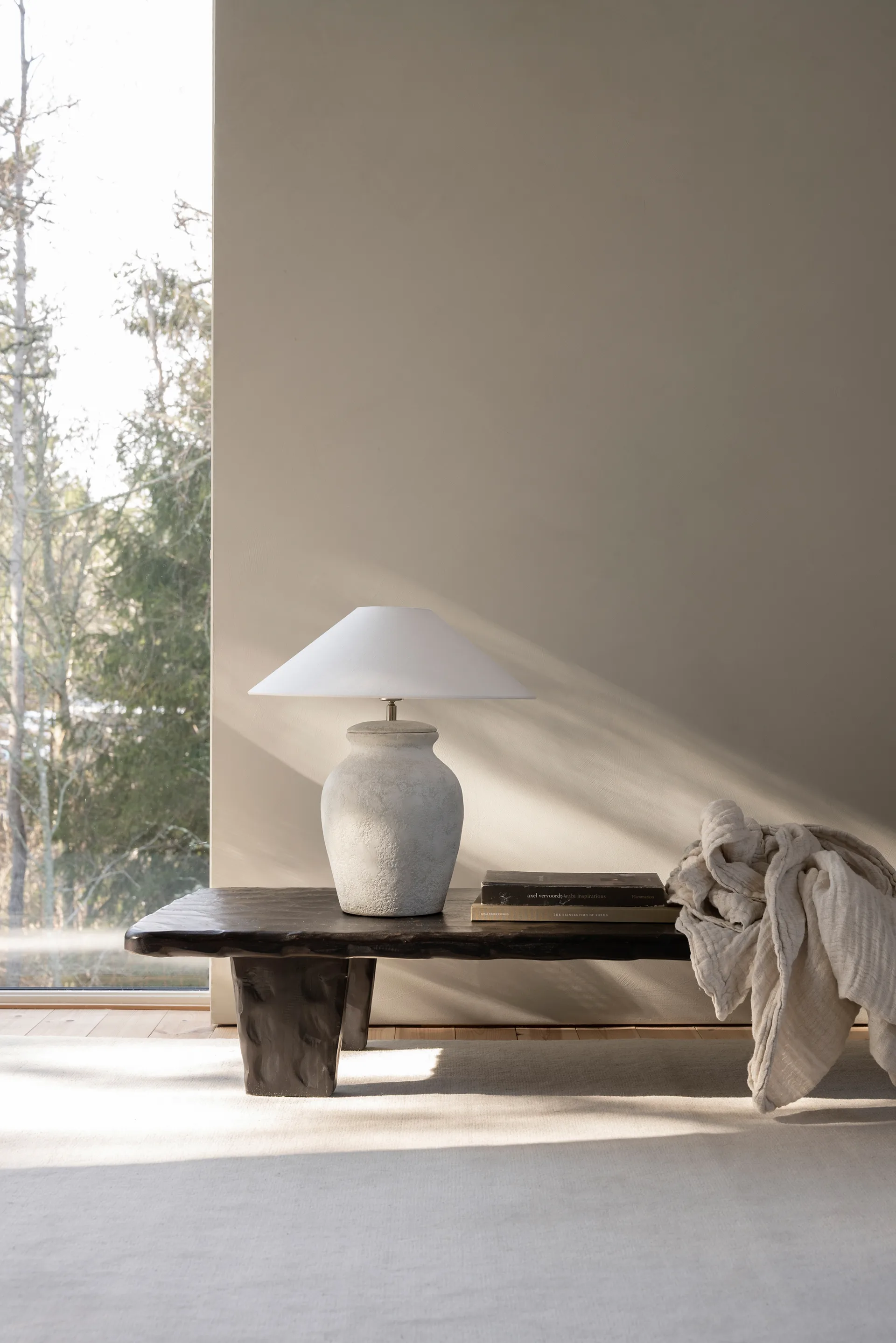 Pied de lampe Berit 38 cm, Light grey Watt & Veke