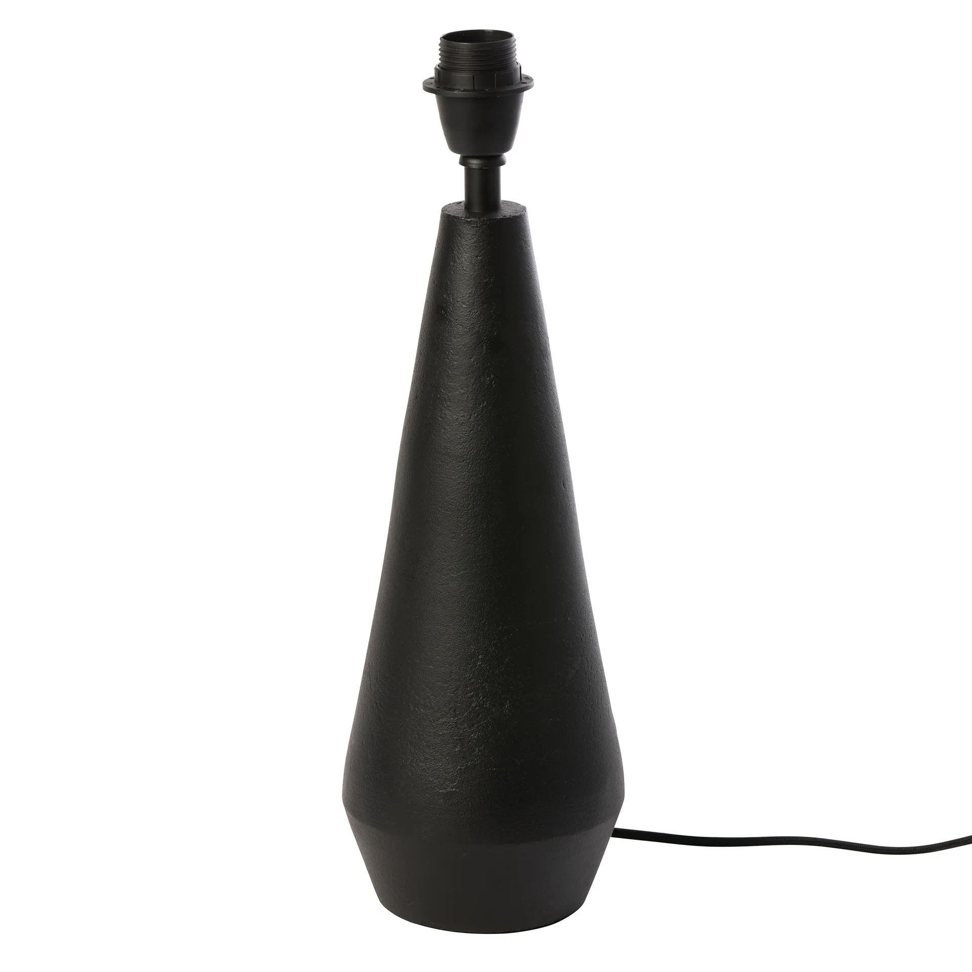 Pied de lampe Dallas 46 cm, Noir mat Watt & Veke