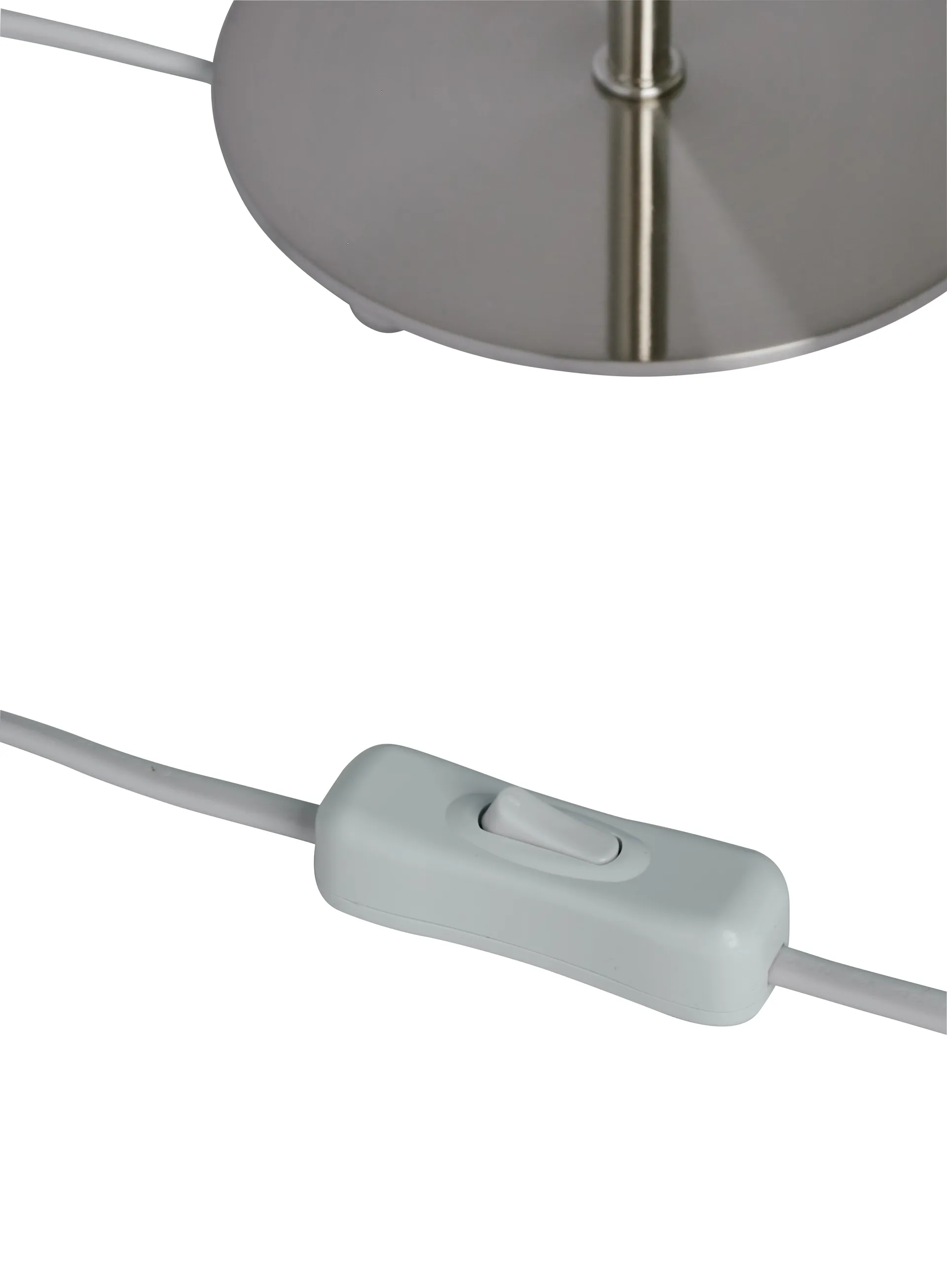 Pied de lampe de table Line 35, Matt chrome Watt & Veke