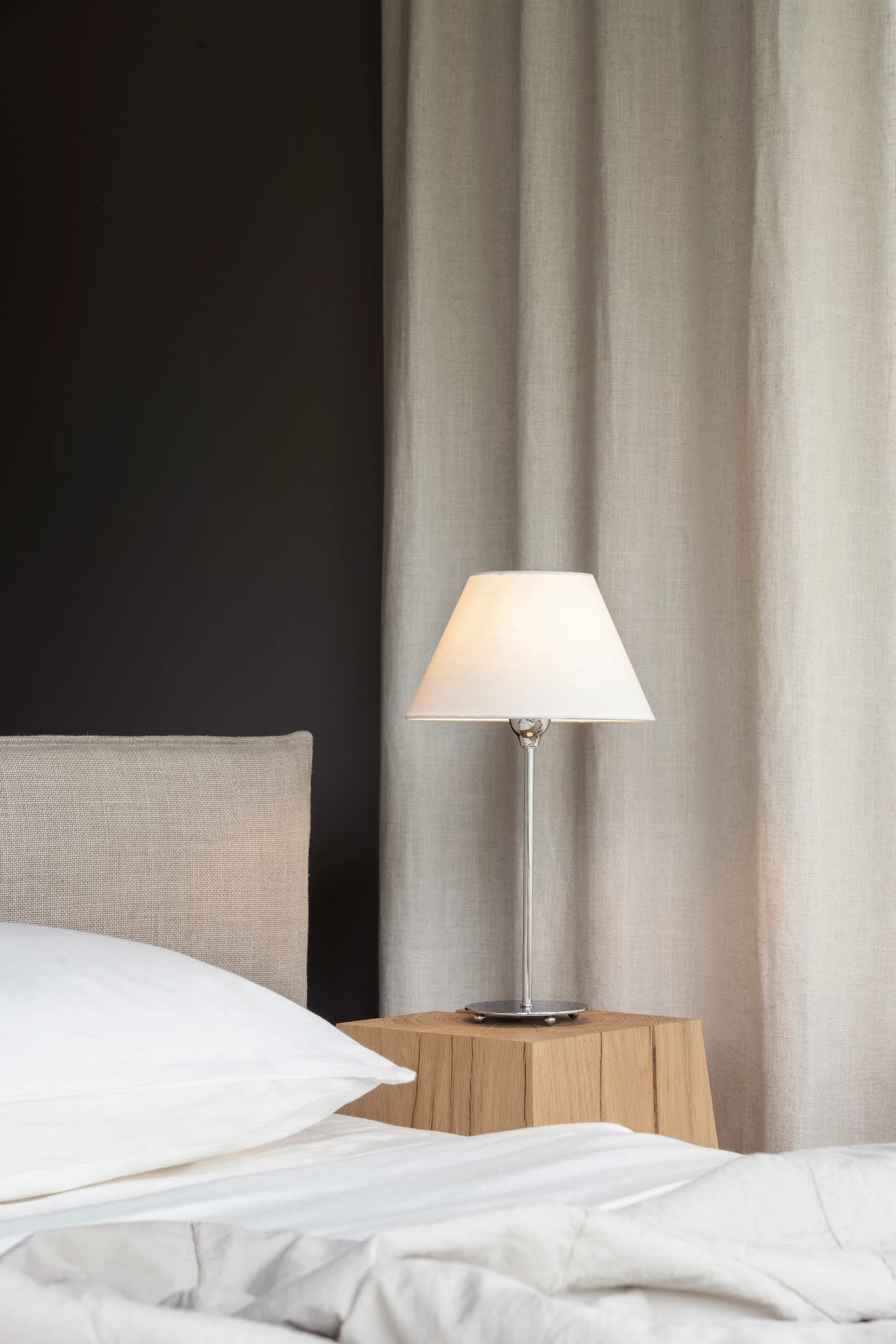 Pied de lampe de table Line 35, Silver Watt & Veke