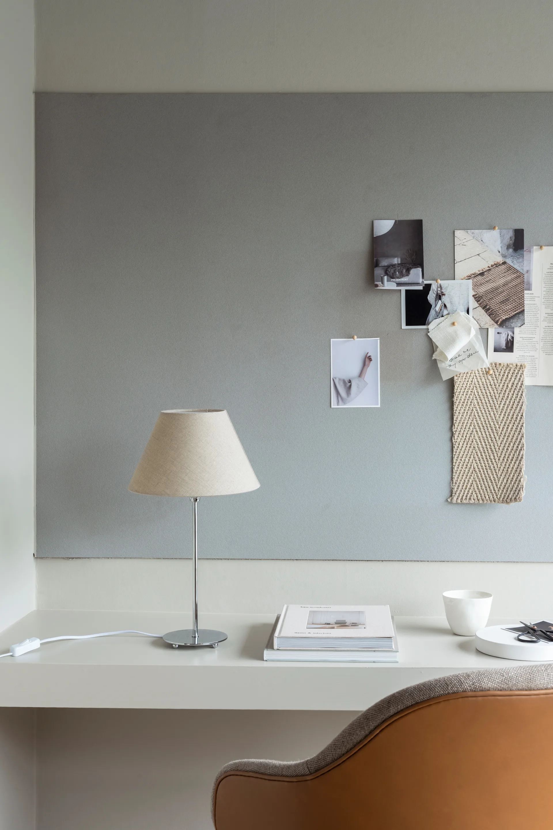 Pied de lampe de table Line 35, Silver Watt & Veke