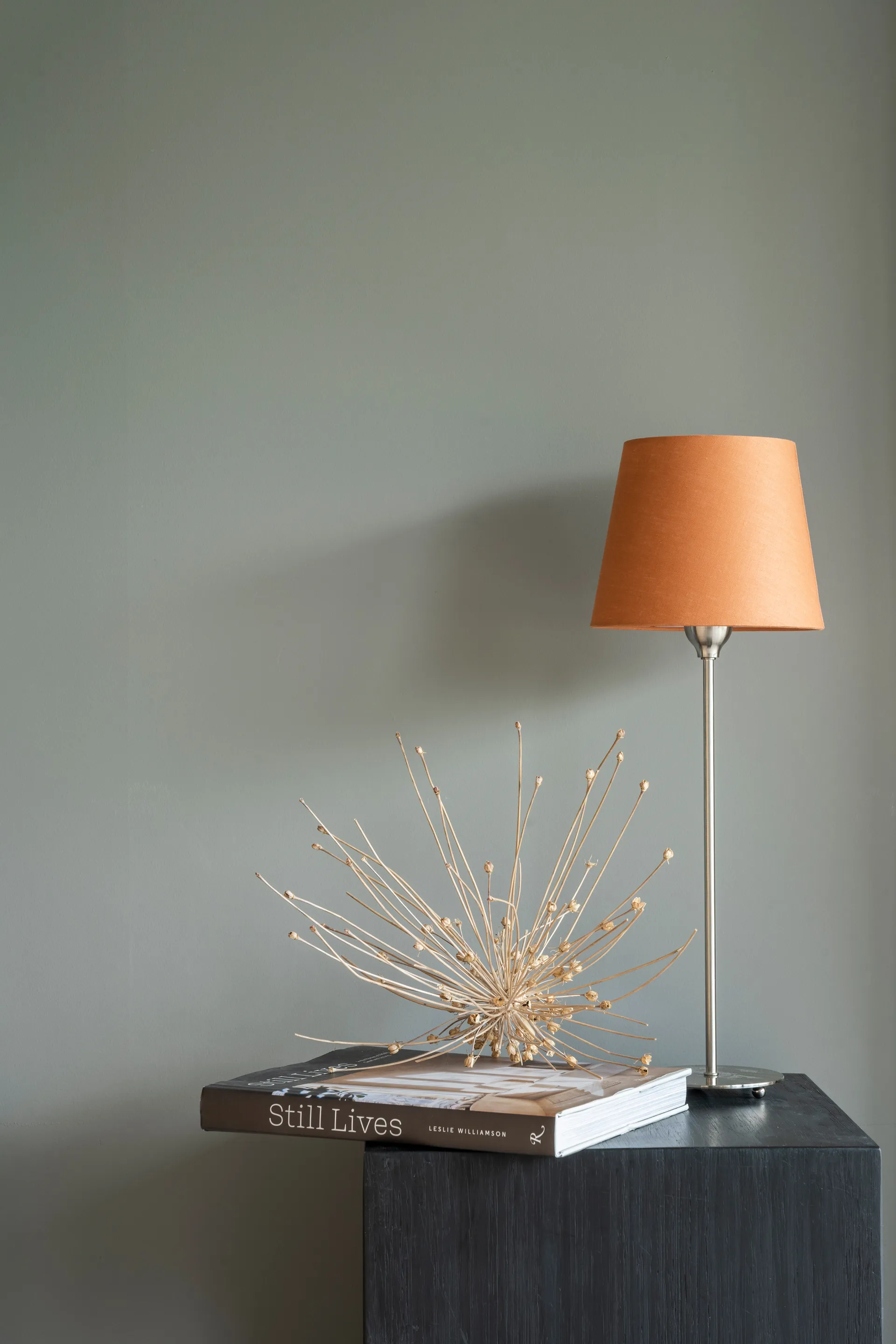 Pied de lampe de table Line 45, Matt chrome Watt & Veke