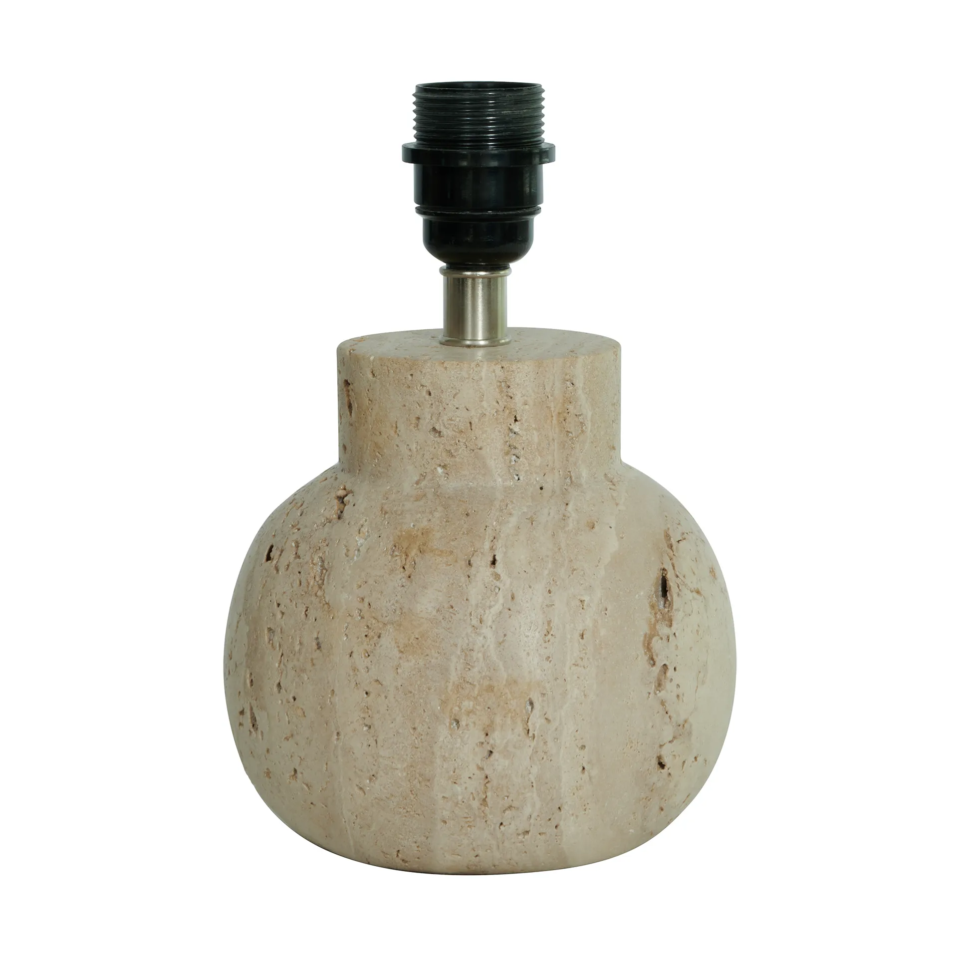 Pied de lampe de table Pella, Travertine Watt & Veke