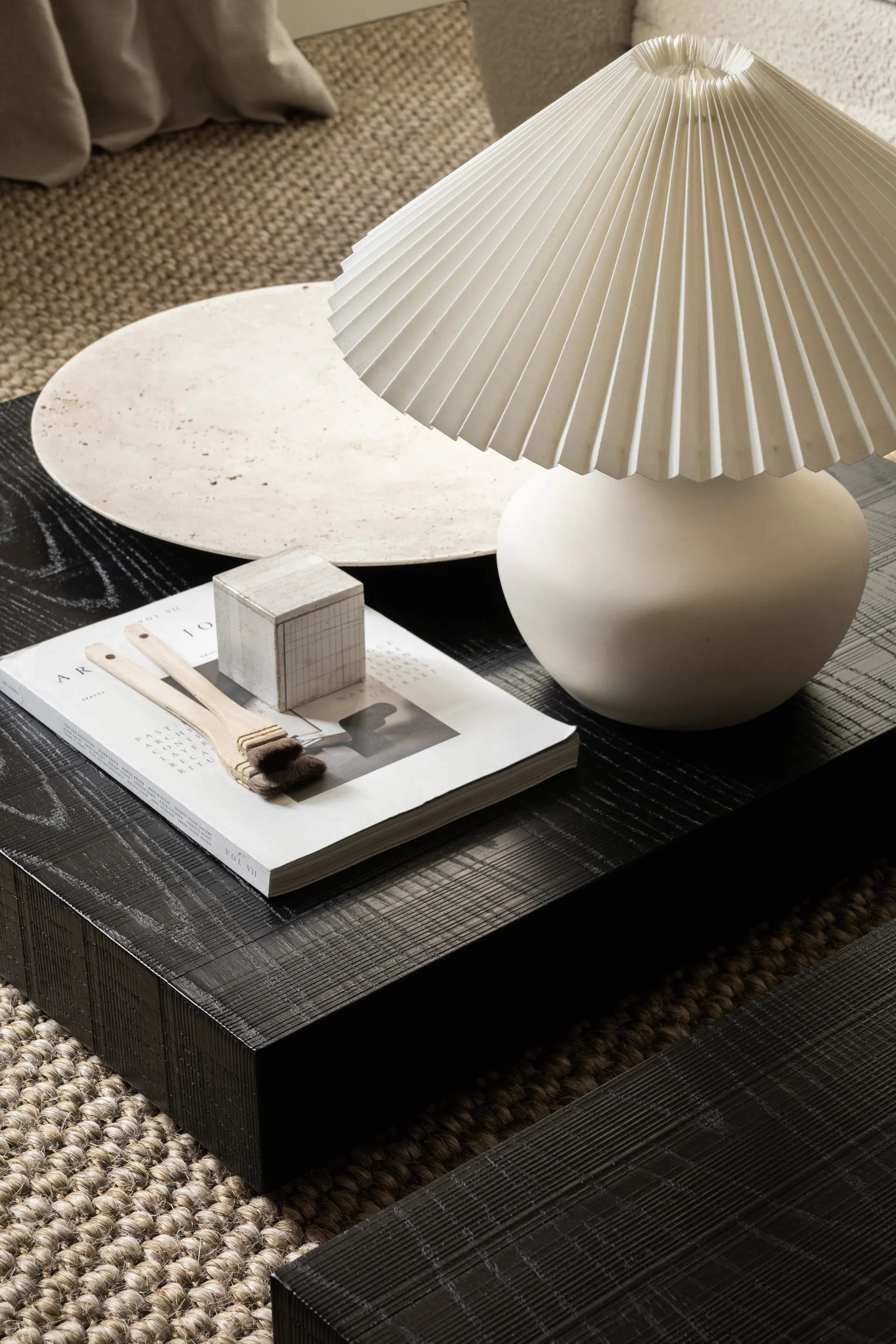 Pied de lampe Mia 31 cm, White-ivory Watt & Veke