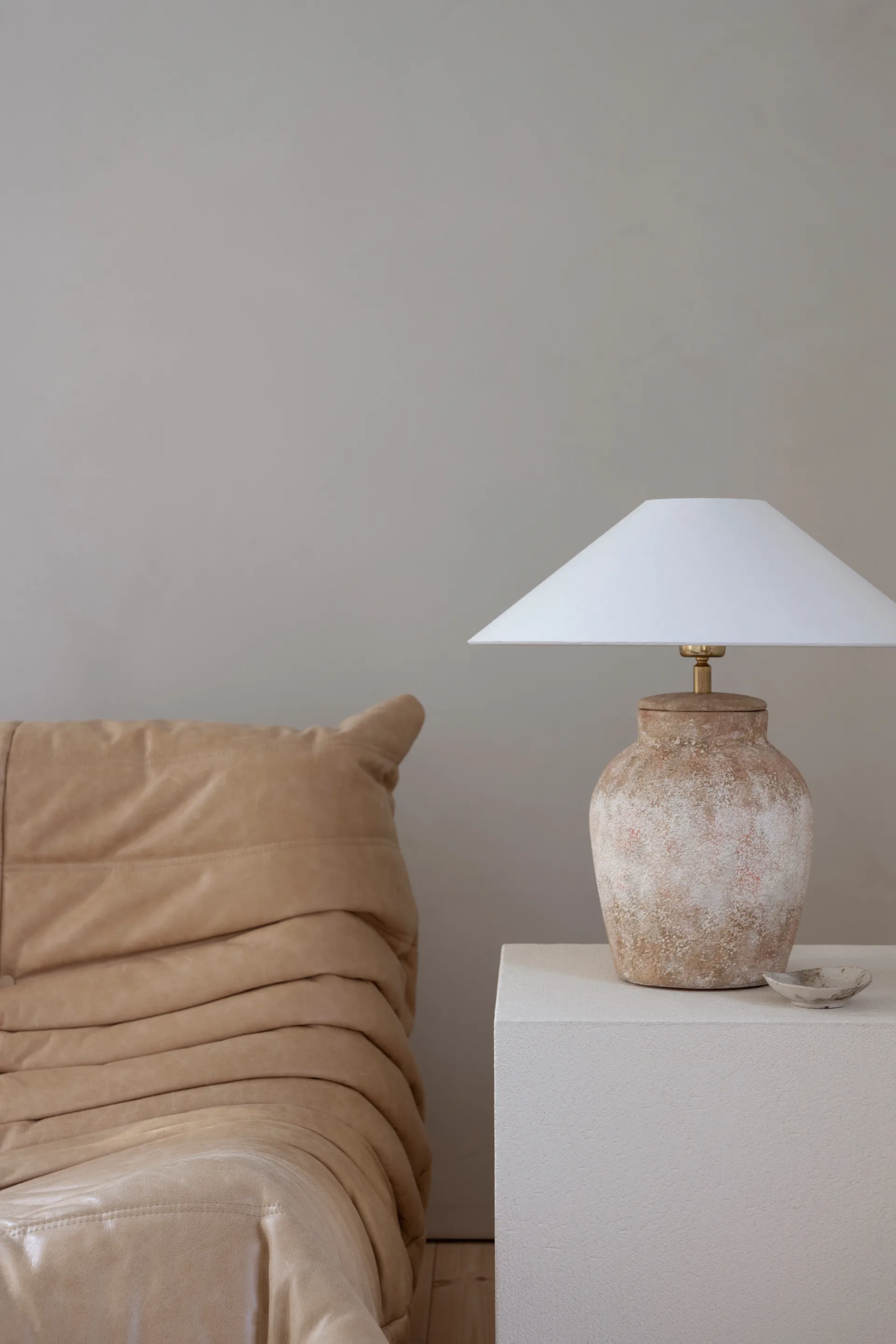 Pied de lampe Sigrid 35 cm, Natural Watt & Veke
