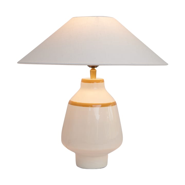 Pied pour lampe Becky Ø15x30 cm, White-mustard Watt & Veke