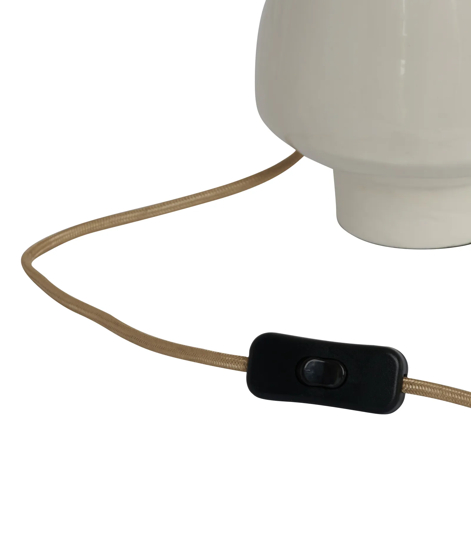 Pied pour lampe Becky Ø15x30 cm, White-mustard Watt & Veke