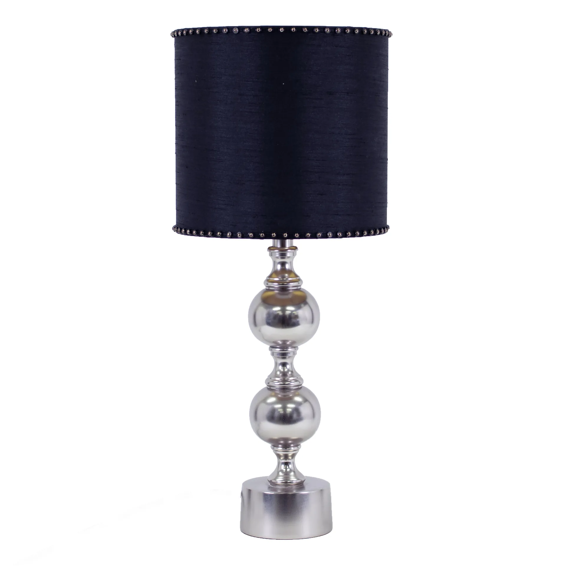 Pied pour lampe Deborah argenté mat, Petit Watt & Veke