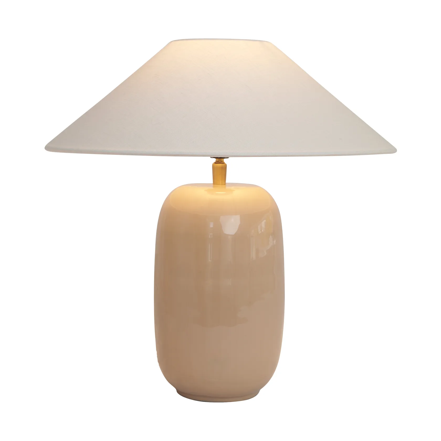 Pied pour lampe Emily Ø12x28,5 cm, Beige Watt & Veke