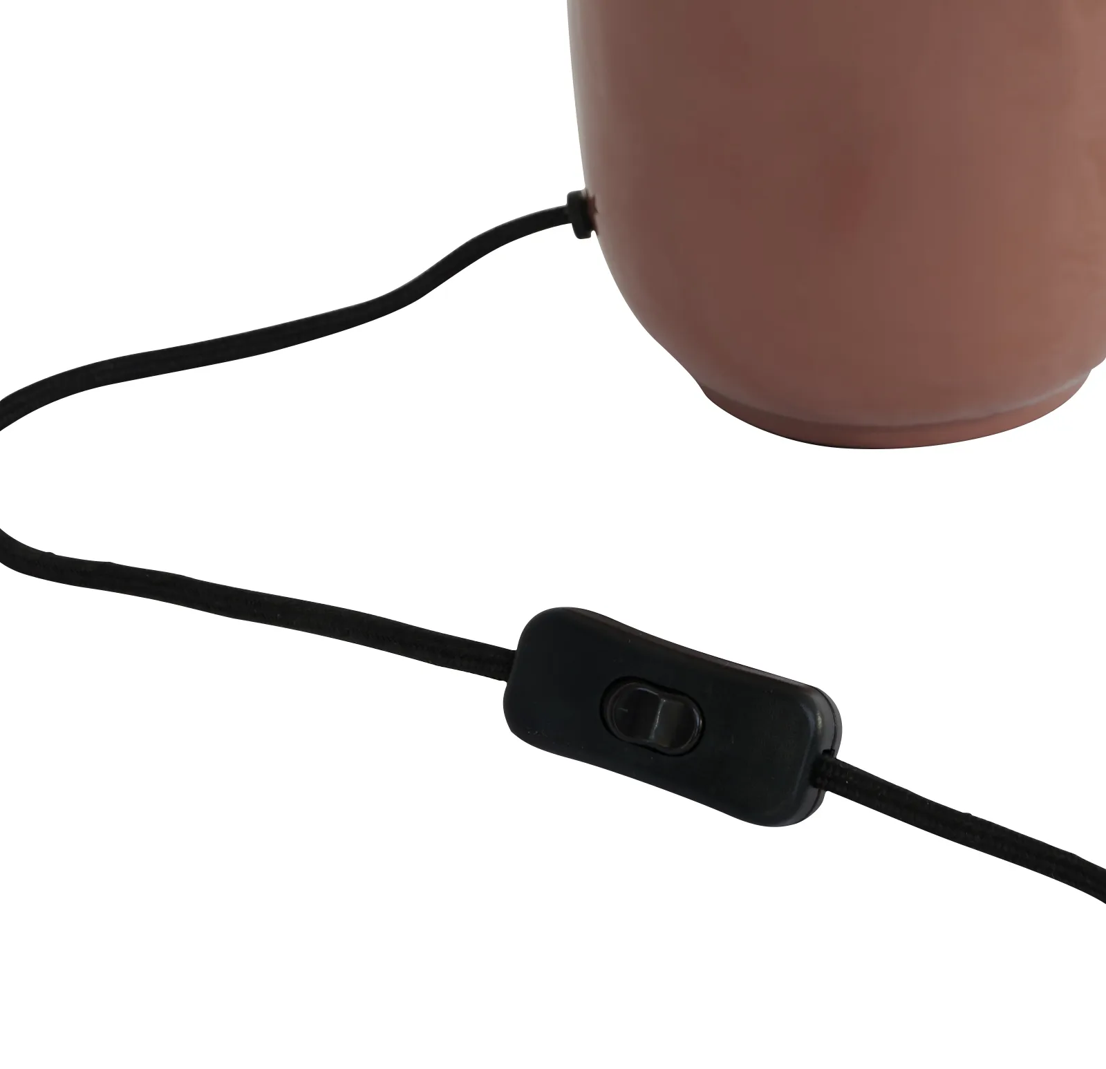 Pied pour lampe Emily Ø12x28,5 cm, Dusty pink Watt & Veke