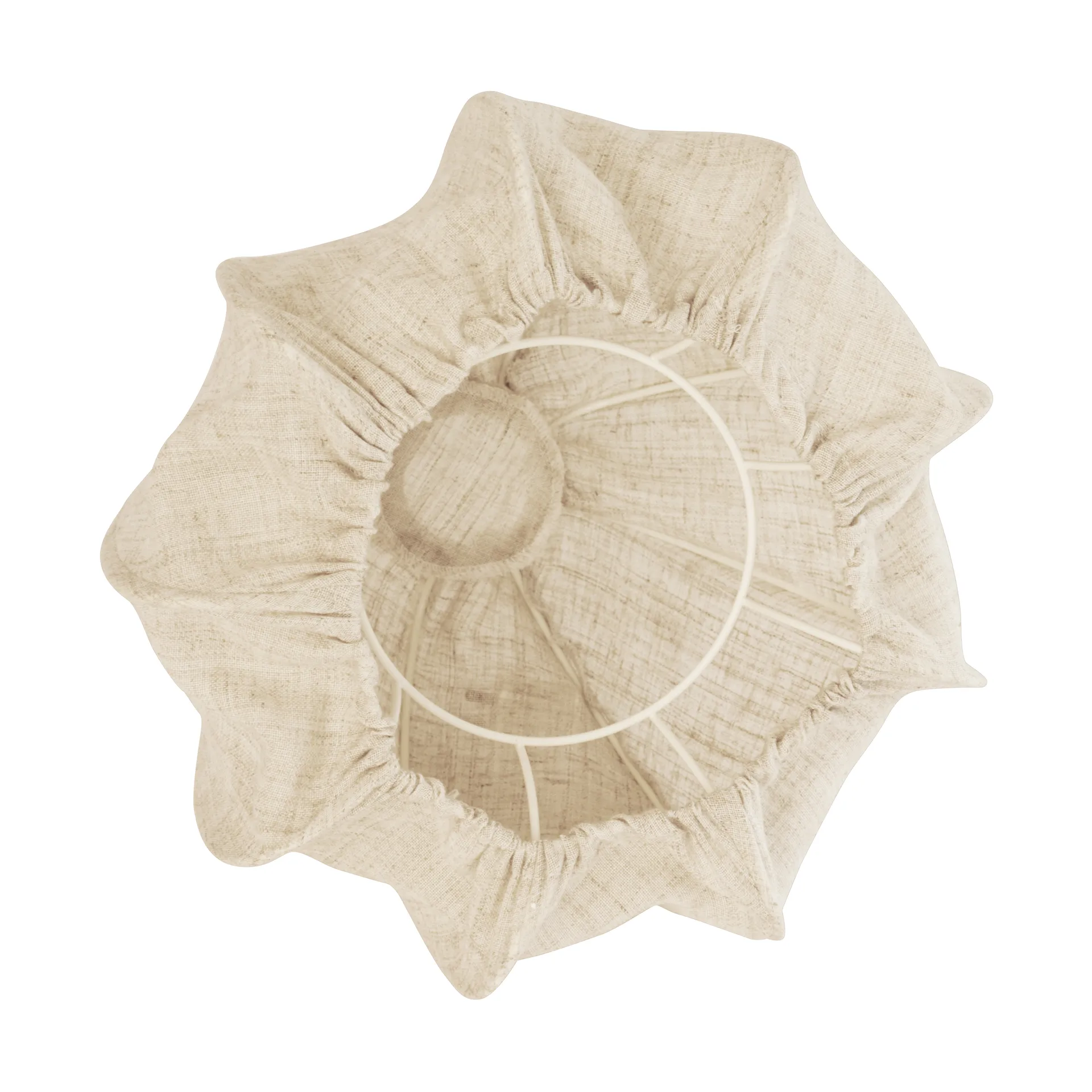 Plafonnier Anna mini Ø30 cm, Natural linen Watt & Veke