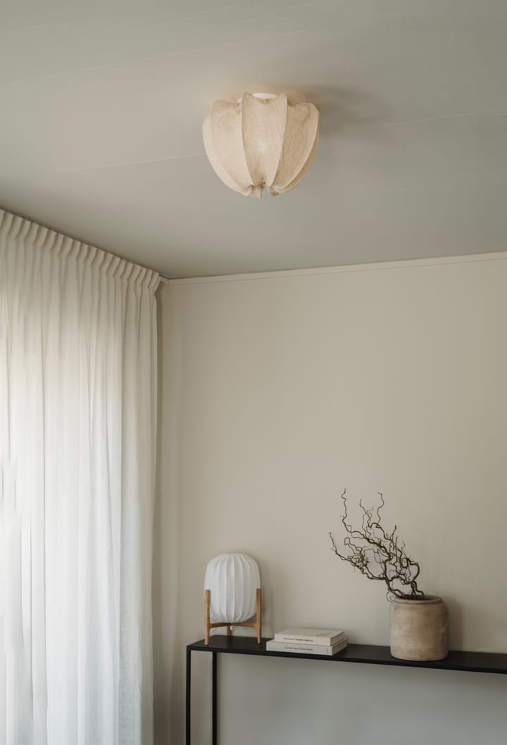 Plafonnier Anna mini Ø30 cm, Natural linen Watt & Veke