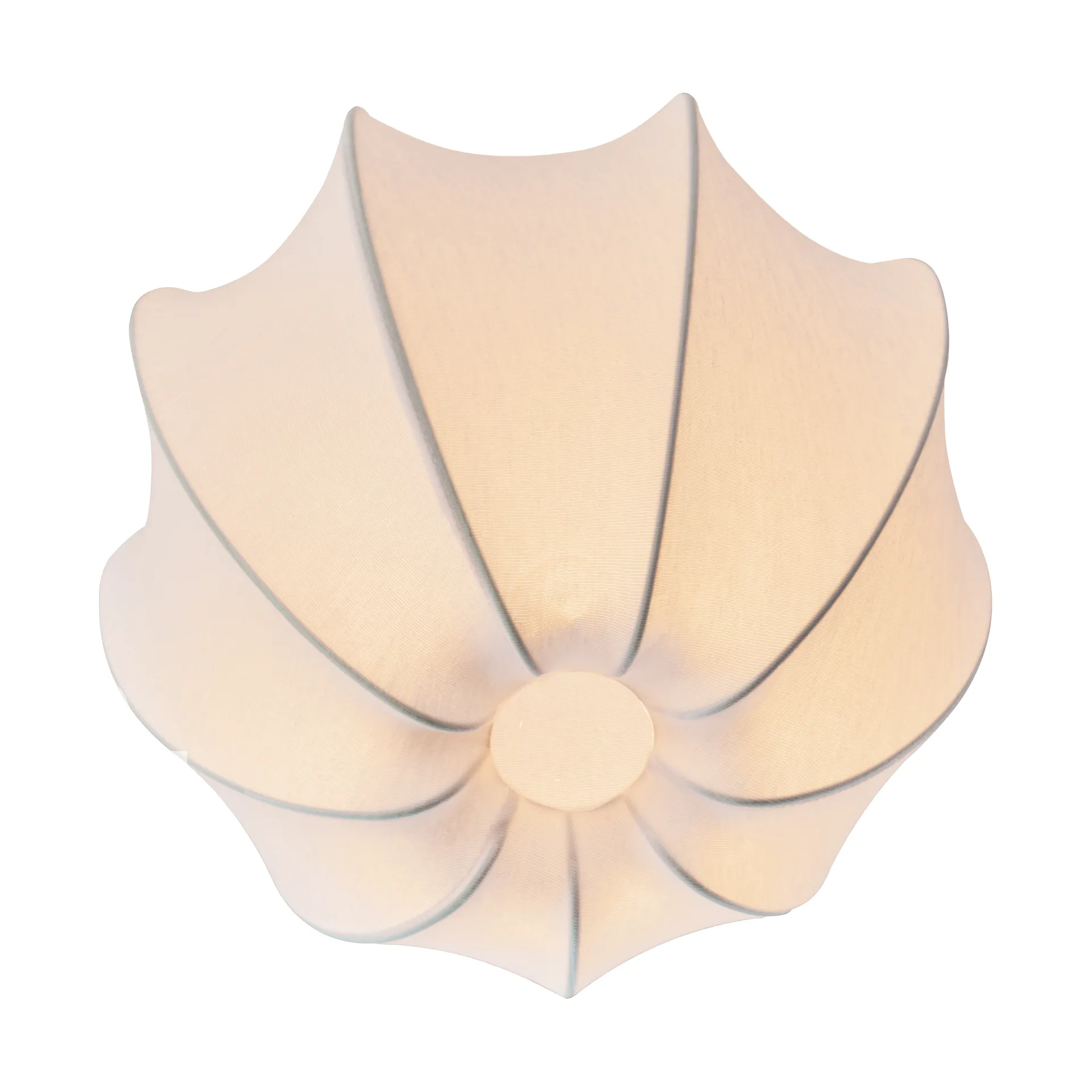 Plafonnier Anna mini Ø30 cm, White cotton Watt & Veke